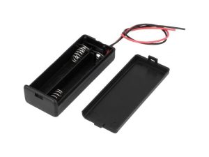 Suport 2x AAA cu cabluri 150mm + cu comutator COMF SBH-421-1AS