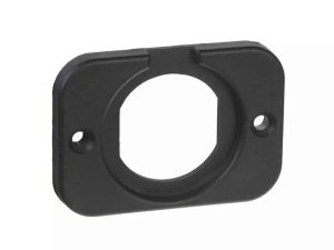 Suport aplicat pentru 1x priza auto surub negru SCI A13-122-3B