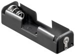 Suport baterie 1x AA R6 cu lamela pentru lipire negru 11489 Goobay
