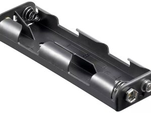Suport baterie 4x AA R6 cu mufa de conectare 9V Goobay