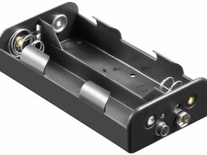 Suport baterie 4x C R14 cu conector 9V negru 11457 Goobay