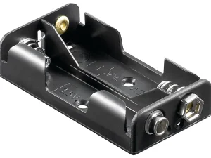 Suport baterii 2x AA R6 cu Conector Tip 9V 46904 Goobay