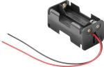 Suport baterii 4x AA R6 cu Capete de cablu libere 11472 Goobay