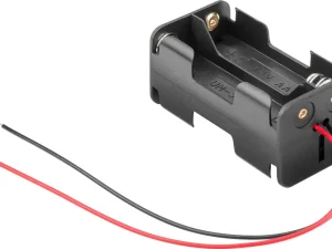 Suport baterii 4x AA R6 cu Capete de cablu libere 11472 Goobay