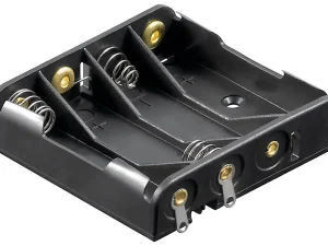 Suport baterii 4x AAA R3 cu Capete de lipire Goobay 11989