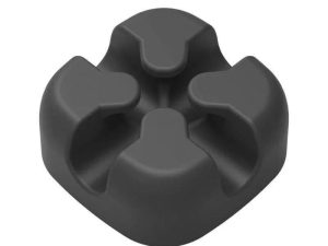 Suport cablu 1 locas in cruce Orico CBSX negru 23x23x10mm