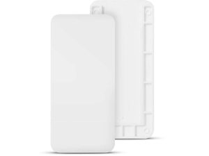 Suport de perete autoadeziv detasabil pentru fixare prelungitoare routere telecomenzi aparate de uz casnic 100x45 mm Delight 111