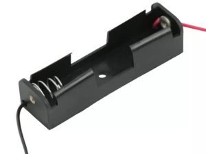 Suport pentru baterie AA 1buc cu contacte pentru lipire