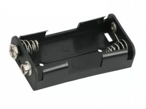Suport pentru baterii 2buc AA cu mufa de conectare 9V