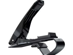 Suport telefon 3.5-7inch Baseus Mouth Negru pentru fixare pe bord