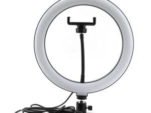 Suport telefon cu lumina LED 12 INCH circular