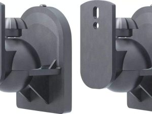 Suport universal difuzor Goobay 2buc pe perete regblabil 3.5kg negru