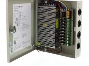 Sursa in comutatie AC-DC cu cutie 120W 12V 10A 9 canale WELL