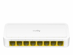 Switch Desktop 8 porturi 10/100Mbps alb Cudy FS108D
