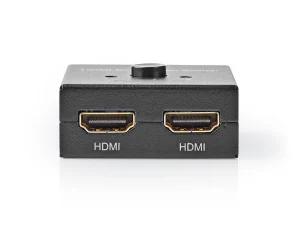 Switch HDMI bidirectional intrare 1x HDMI - 2x HDMI iesire 4K 60Hz Nedis VSWI3482AT