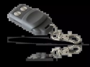 Telecomanda cu 2 canale pentru unitatea centrala a unui kit de siguranta