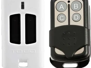 Telecomanda 2 butoane frecventa 433.92MHz Beninca WP2 compatibila cu originalul (802)
