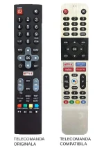 Telecomanda compatibila pentru televizor Utok U40FHD5 U43UHD1 U50UHD1 U55UHD1 MFY 1215 (362-3)