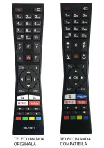 Telecomanda compatibila TV JVC RM-C3331 ER 1695-N MFY 1685 (358)