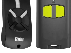 Telecomanda poarta garaj BYou T2A 2 Butoane/ cod saritor/ 433.92Mhz (649)