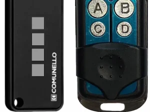Telecomanda poarta garaj cu 4 butoane cod fix frecventa 433.92MHz Comunnelo Keep 4 compatibila cu originalul (809)