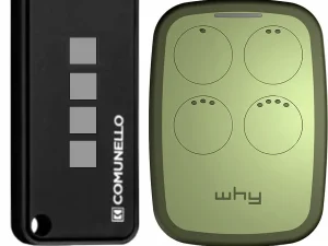 Telecomanda poarta garaj cu 4 butoane rolling cod frecventa 433.92MHz Comunnelo Keep Black compatibila cu originalul (590)