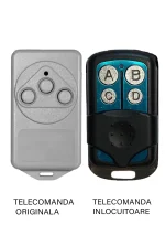 Telecomanda poarta garaj de 2 si 4 canale cod fix 433.92MHz Proteco TX433 compatibila cu originalul (844)