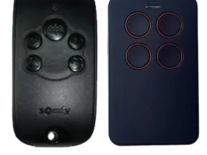 Telecomanda poarta garaj de 2 si 4 canale cod fix 433.92MHz Somfy Keytis 4 NS RTS compatibila cu originalul (848)