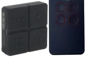 Telecomanda poarta garaj de 2 si 4 canale cod saritor 433.92MHz Gibidi AU 3000 E Domino compatibila cu originalul (819)