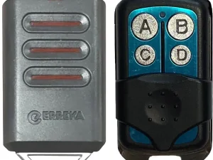 Telecomanda poarta garaj Erreka Kuma KM03 pe patru canale/ cod fix/ 433.92MHz