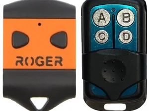 Telecomanda poarta garaj Roger H80/TX22 de doua si patru canale/ cod fix/ 433.92MHz (847)