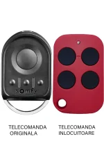 Telecomanda poarta garaj Somfy KeyGO RTS pe patru canale/ 433.92MHz (447)