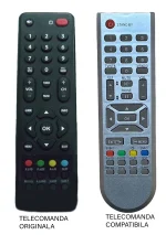 Telecomanda reciever FOCUS SAT compatibil cu originalul (188-1)