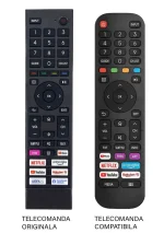 Telecomanda TV Hisense ERF3B80H compatibila cod ER1169-N /MFY1159 (423-2)