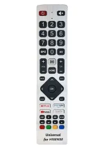 Telecomanda universala compatibila TV HISENSE 45 Keys (646)