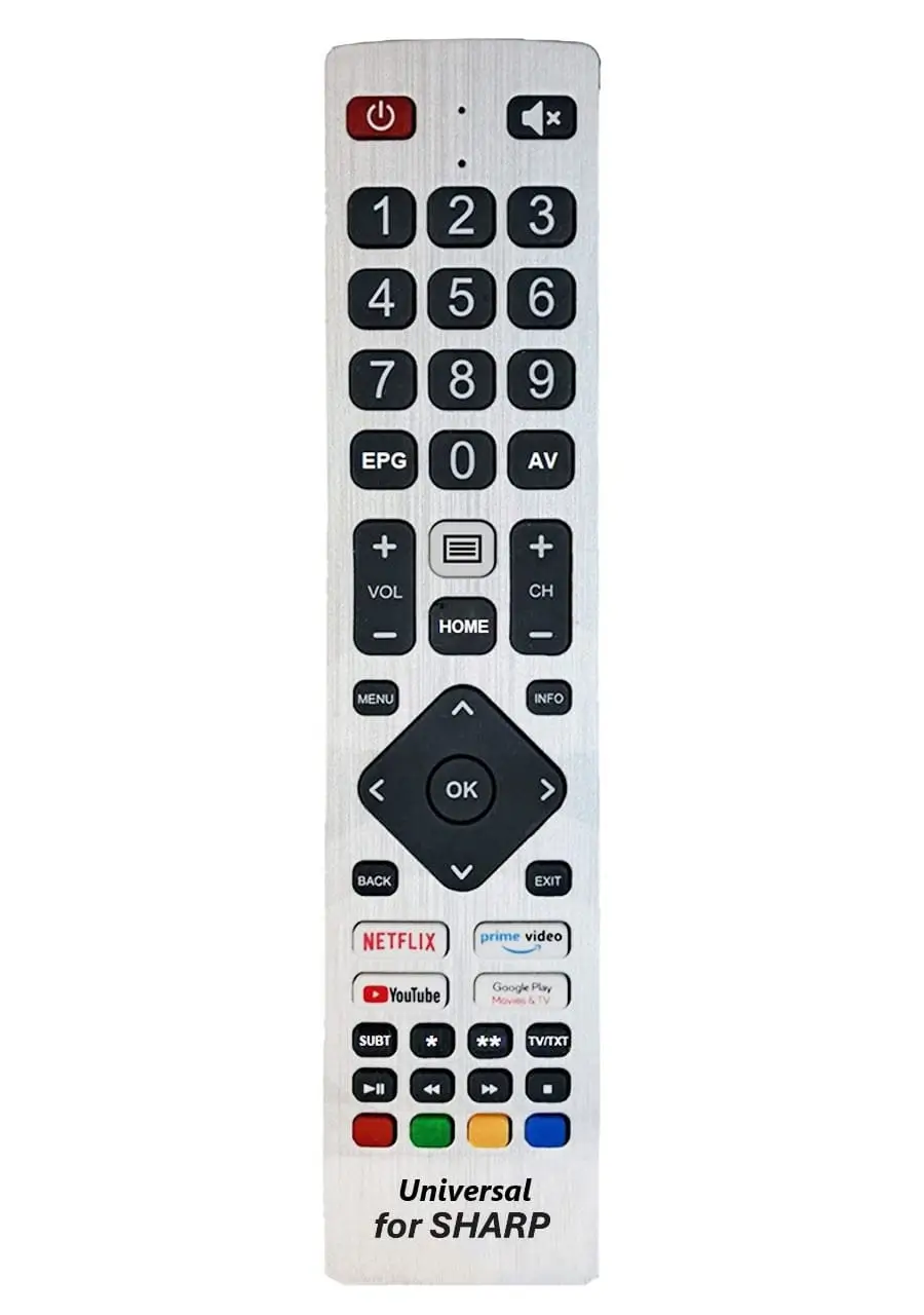 tv plasma Telecomanda universala compatibila TV SHARP 45 Keys (645)