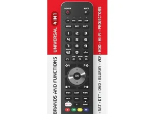 Telecomanda UNIVERSALA programabila Superior Freedom 4 in 1 SUPTUB003 + cablu USB type C pentru incarcare (589)