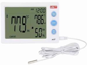 Termohigrometru digital cu sonda temperatura A12T UNI-T