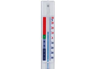 Termometru pentru frigider -40 - +40C alb 152x24x9mm cu agatatoare