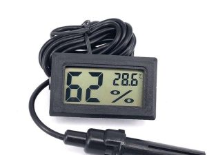Termometru+umiditate LCD cu sonda