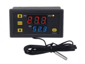 Termostat Microcomputer Temperature Controller 100-240V - Releu 10A/250V 20A/12V cu DISPLAY LCD 50-120 C