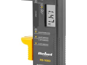 Tester cu afisaj digital pentru baterii 9V Buton AAA AA C D REBEL