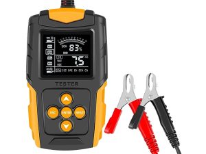 Tester DIGITAL acumulatori 12V/24V 2-220Ah Acid/plumb AGM AGA Gel EFB EUROKOMP
