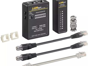 Tester retea RJ11 RJ12 RJ45 ISDN CAT5 CAT6 BNC Goobay
