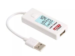 Tester USB UNI-T UT658B monitorizeaza starea de incarcare a dispozitivelor alimentate prin USB