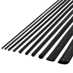 Tub termocontractabil negru CB-HFT 1.5/0.75mm 1m flexibil fara halogeni rezistent la flacara 1buc NAR0242.1-1