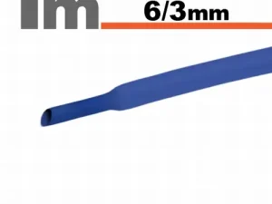 Tub termocontractant albastru 6 /3 mm 1m lungime