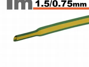 Tub termocontractant galben/verde 1 /0.5 mm 1m lungime