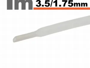 Tub termocontractant transparent 3.5 /1.75 mm 1m lungime