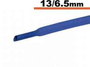 Tub termocontractibil albastru 13mm/ 6.5mm 0.5m